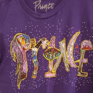 Prince Purple Rain T-Shirt sz Sm 1999